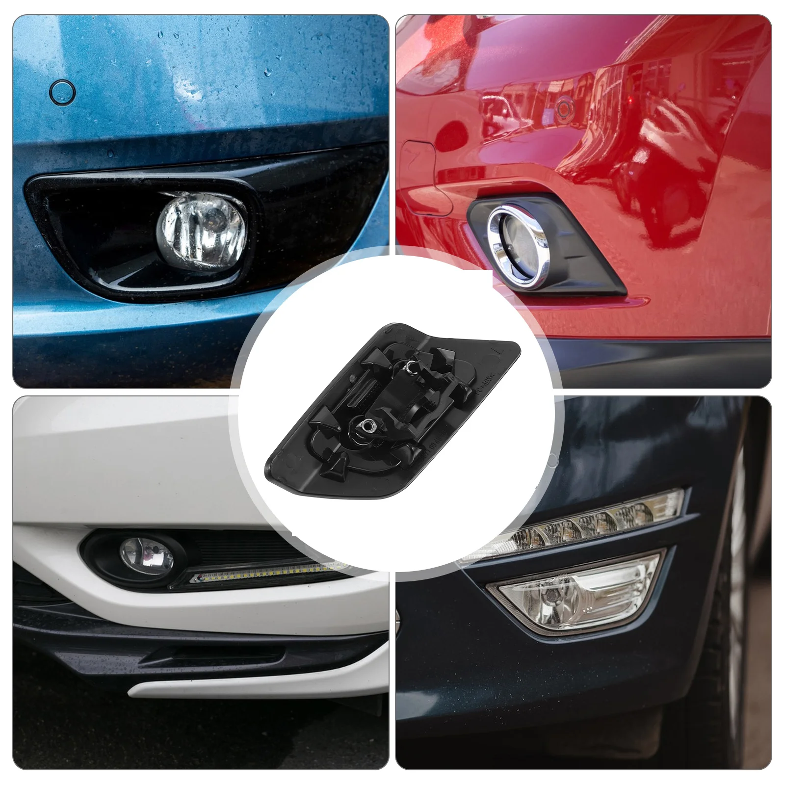 2 قطعة غطاء غسالة المصباح استبدال الجبهة اليسرى اليمنى رذاذ فوهة غطاء غطاء ل مصد للسيارات صيانة غطاء غسالة المصباح #6