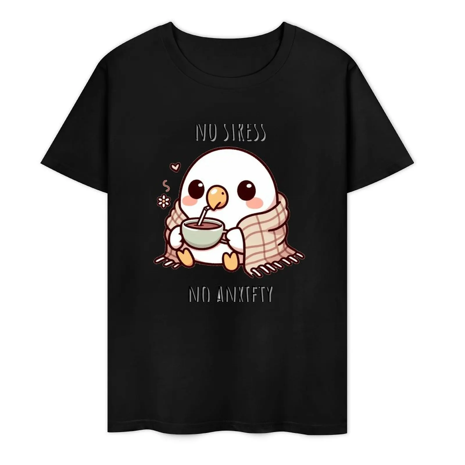 

Chamomile Tea Parakeet T-Shirt designer shirts heavyweights graphic shirts Short sleeve tee men