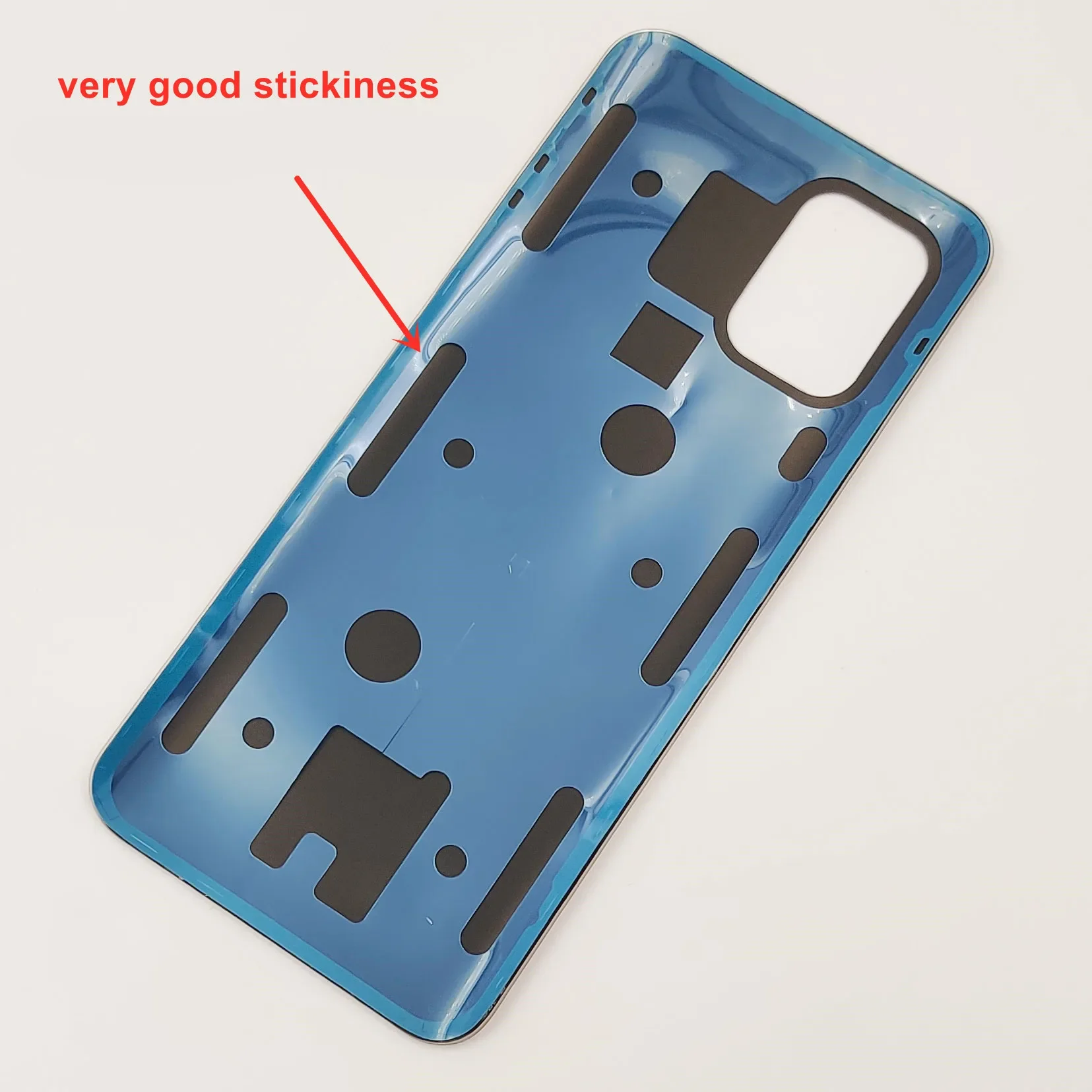 A+++ Glass Back Lid Door For Xiaomi Mi 10 Lite 5G Hard Battery Cover Rear Housing Panel Case Shell With Adhesive Glue Sticker