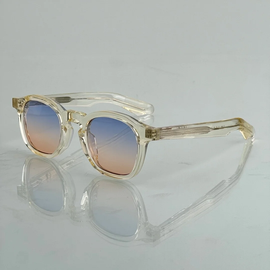 2026 New 146mm Oval Unisex Sunglasses Handcrafted Acetate UV400 Designer Outdoor Fashion Eyewear