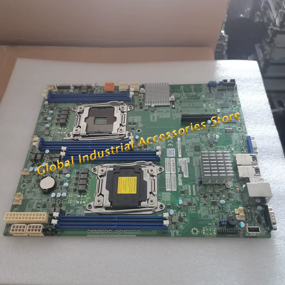 Server Motherboard X10DRD-LT LGA 2011 E5-2600 V3 V4  C612 145W/CP