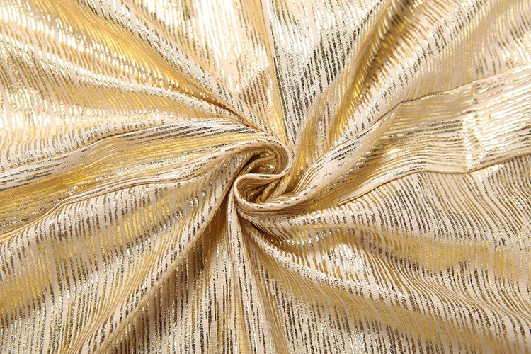 Kliou Sexy Glänzendes Gold-Minikleid für Damen, Neckholder, Tiefer Ausschnitt, Rückenfrei, Ärmellos, Figurbetont, Pfirsichfarben, Hüftbetont, Nachtclub-Party-Mode, Bodycon – Detail 10