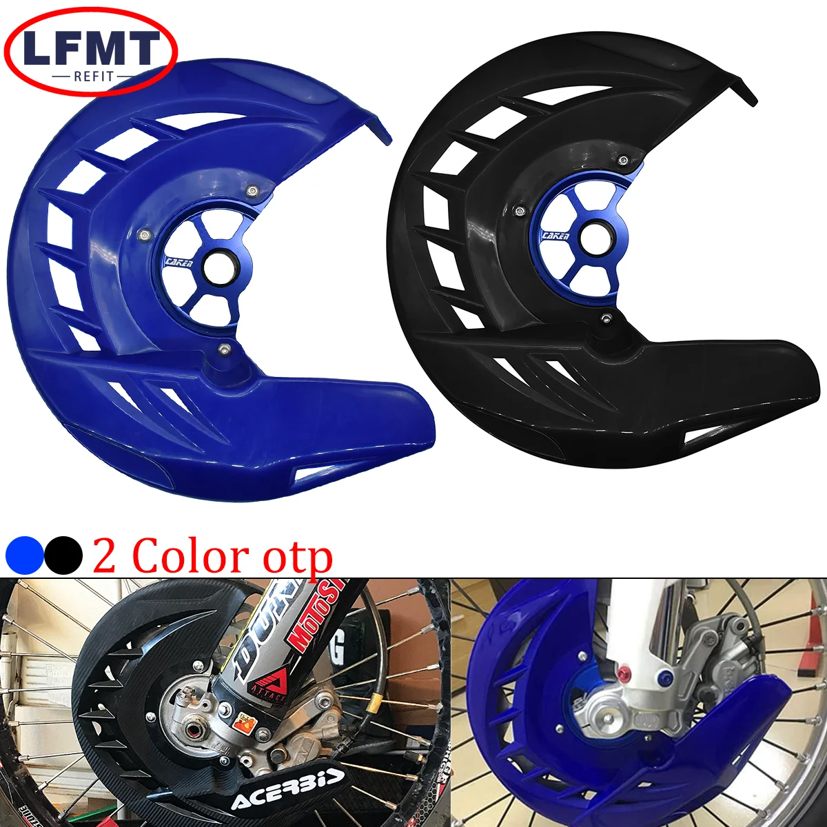 

Motocross Front Brake Disc Guard Cover Protector For YAMAHA YZ450F YZ125X YZ250X YZ125 YZ250 YZ250F WR125 WR250 WR250F WR450F