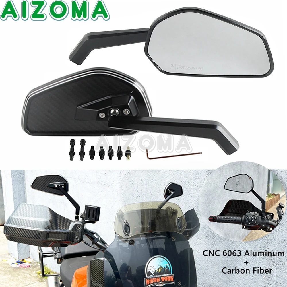 

8mm 10mm Bolt Rear View Mirror For Harley Pan America 1250 RA1250S Sportster S RH1250S Nightster 975 RH975 Side Mirrors 2021-24