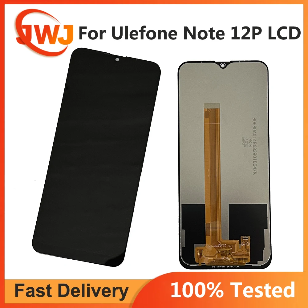 

New Original Tested For Ulefone Note 12P LCD Full Display Screen Assembly Touch Screen Digitizer Replacement LCD Note12P Display