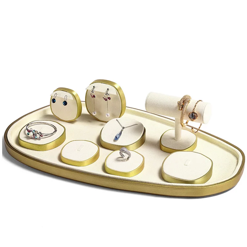 

High-end jewelry display stand ring stand bracelet necklace earrings display stand window counter jewelry props