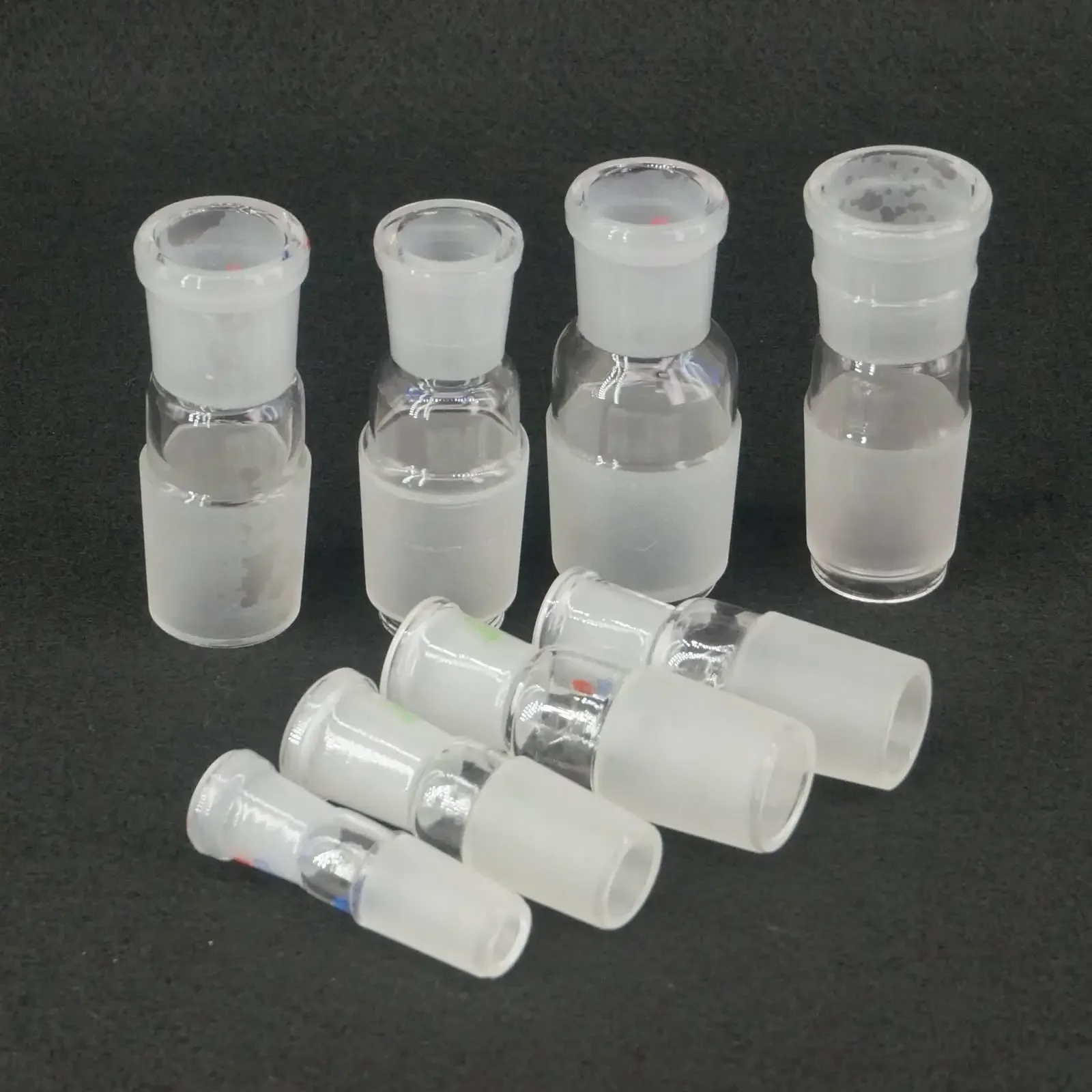 Szkło laboratoryjne powiększające Adapter transferowy szkło 14/23 19/26 24/29 29/32 żeńskie do złącza męskiego 19/24/29/34/40/50mm