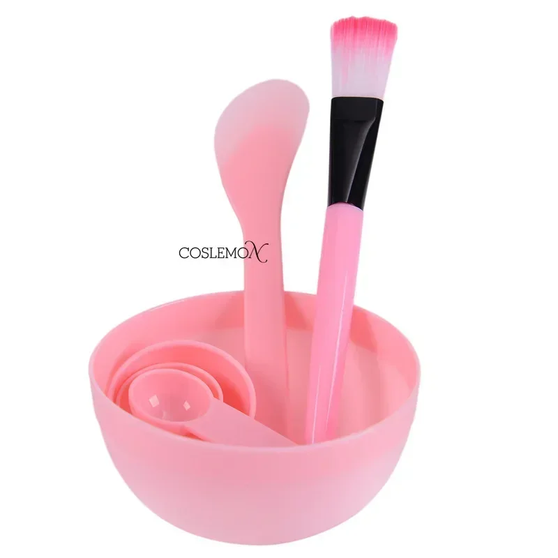 6/12/18pcs Plastic Facial Mask Bowl Set Mask Brush Measuring Spoon DIY Mixing Skin Care Beauty Tools Makeup Cosmetic Supplies