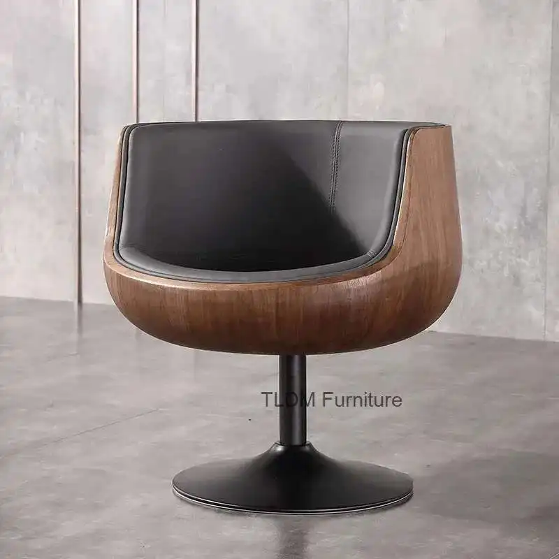 

Nordic Office Chair Office Furniture Designer Liviningroom Chair Armchair Backrest Chair and Table Combination L Bh j