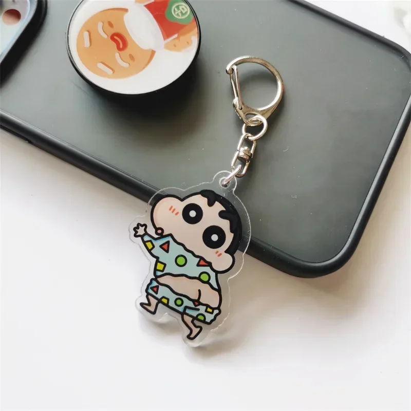 Crayon Shin-chan Action Kamen Figure Keychain