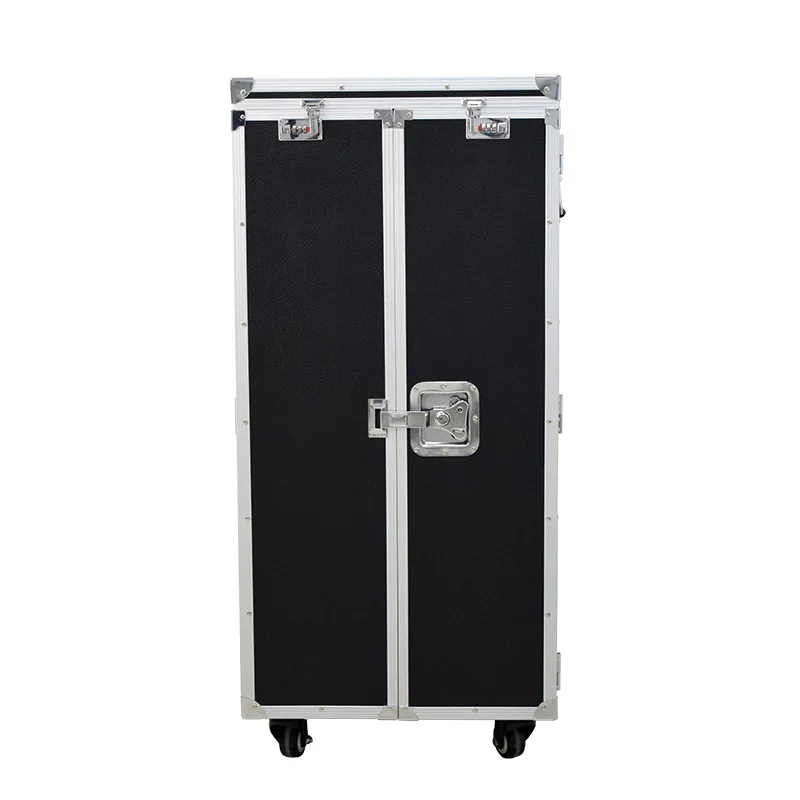 Jewelry display cabinet, multi-plate jewelry box, multi-layer portable aluminum alloy aluminum box, aluminum box storage box