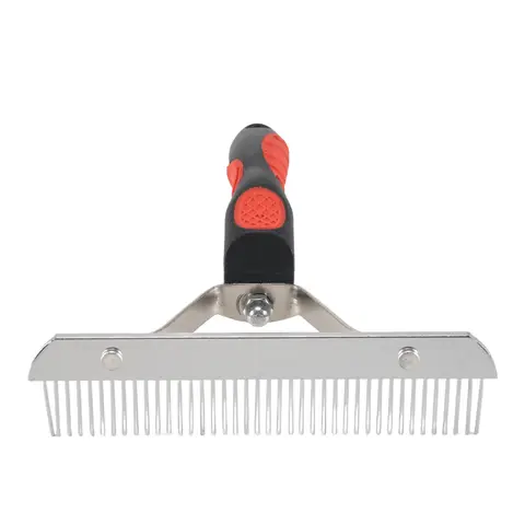 A61KK Pet Comb Extra-Large Rake Comb Grooming Brush Deshedding Tool Beauty Comb For Large Dogs Golden Retriever Husky