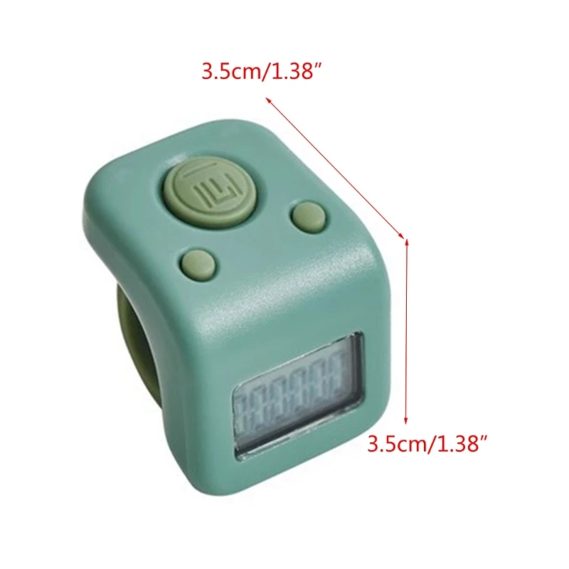 Elektroniczny licznik palców Wodoodporny cyfrowy wyświetlacz LCD Licznik, ręczny licznik kliknięć Licznik skoków