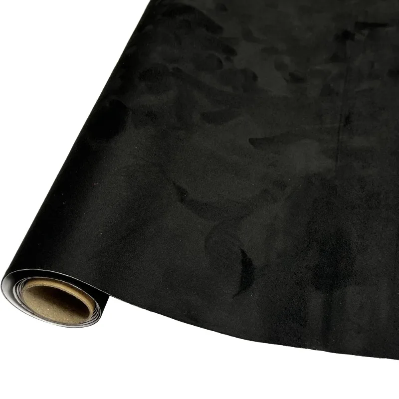1m/2m/3m/5m*50cm Selbstklebender Wildleder-Veloursstoff in verschiedenen Farben, Klebelederstoffe für DIY-Autohimmel und Innenraummodifikationen – Detail 5