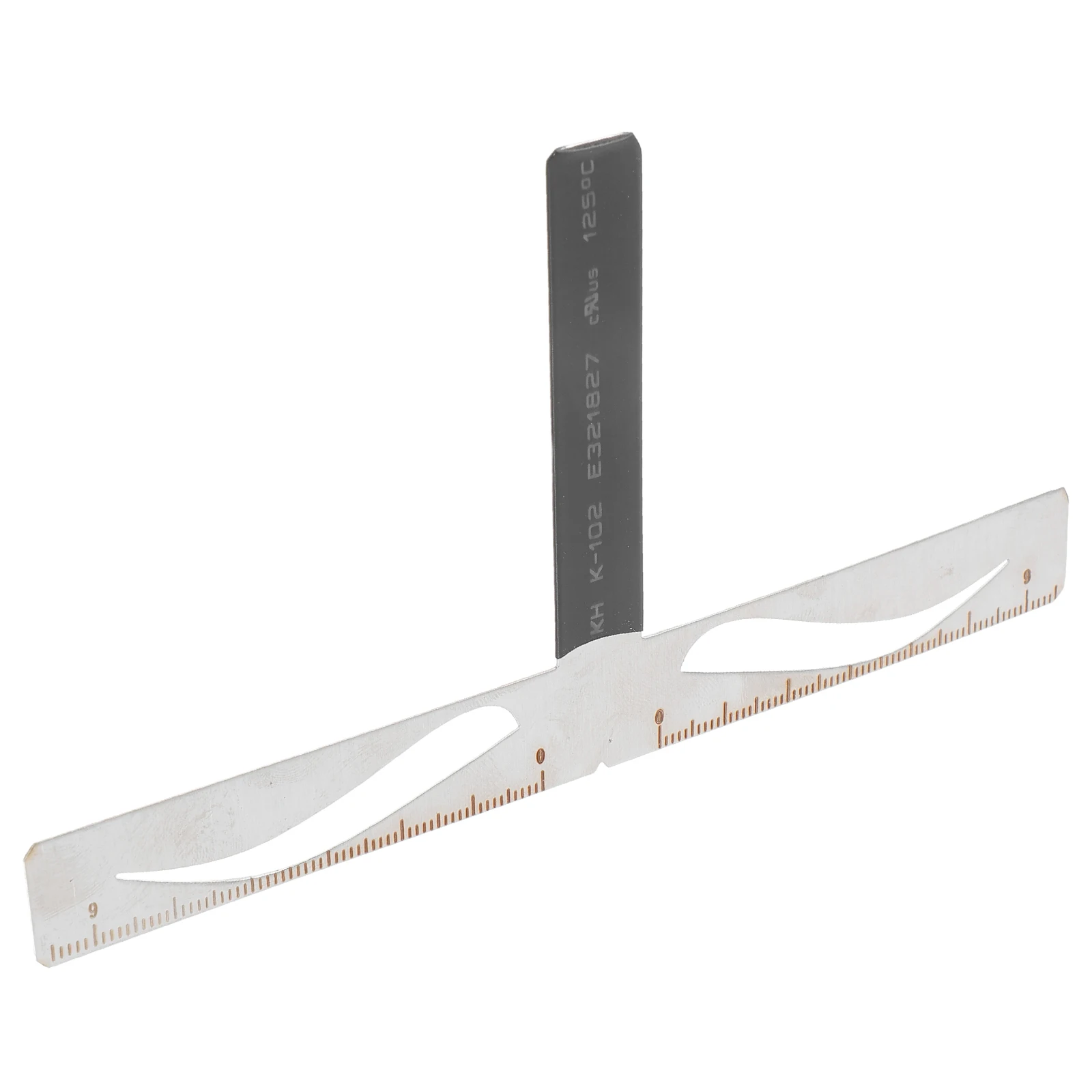 مسطرة استنسل الحواجب قالب احترافي قابل لإعادة الاستخدام لتشكيل الحواجب السريع وتصحيح التماثل أداة تصميم الحاجب للسيدات