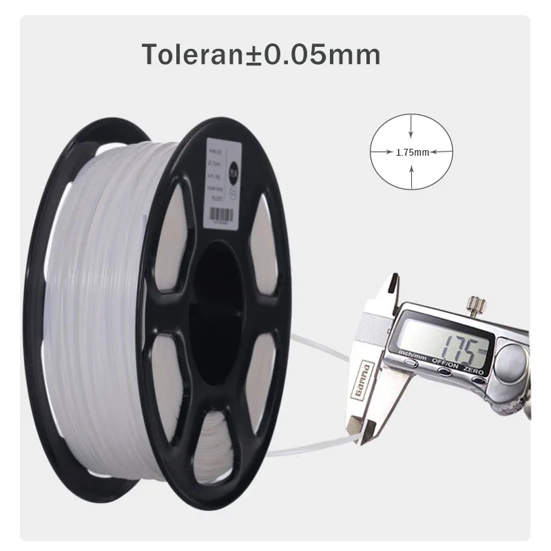 NorthCube PLA/ABS/PETG 3D Printer Filament 1.75MM 343M/10M10Colors 1KG 3D Printing Plastic Material for 3D Printer and 3D Pen