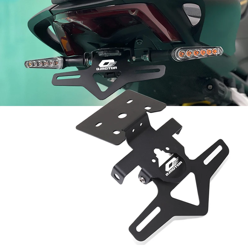 

Fit For QJMOTOR SRK800 SRK600 SRK800RS SRK800RS SRK600RS 2023-2025 Motorcycle Rear License Plate Holder Bracket Mount Tail