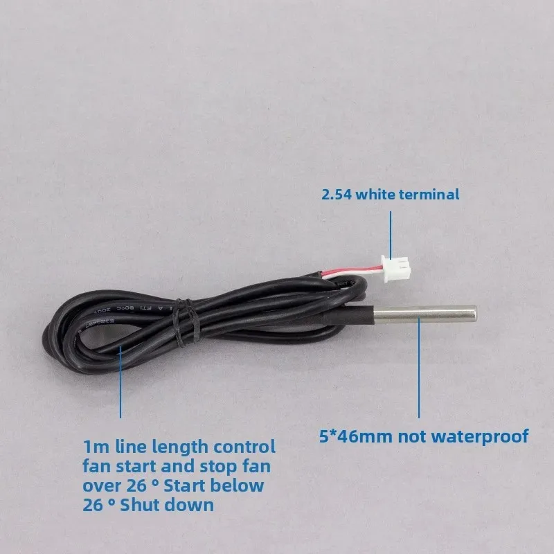 Condenser Sensor 25℃10K For Ice Machine Snowflake Machine Spray Type Moon Ice Cooling Fan