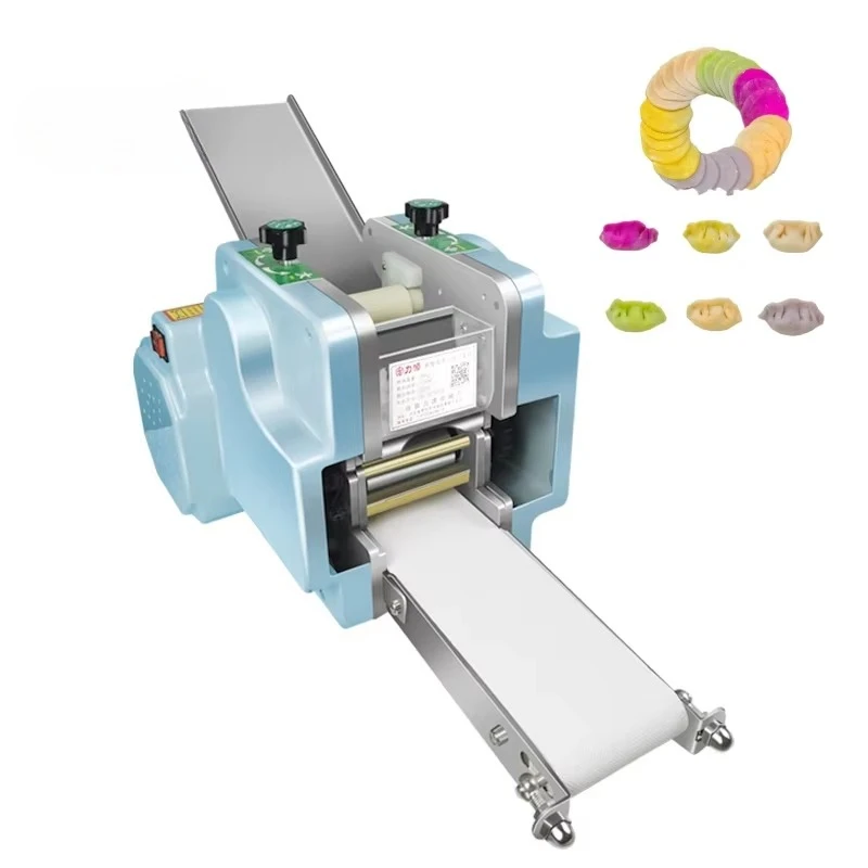 Automatic Tabletop Grain Product Making Machine for Papad Momo Samosa Gyoza Wonton Dumpling Wrapper  Machine Price