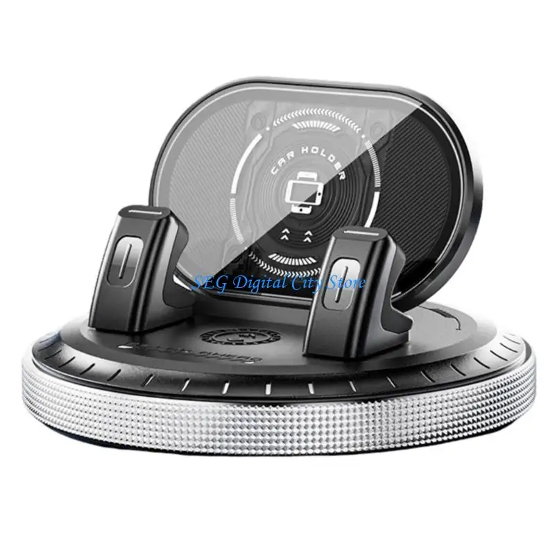 U75B Nonslip Car Phone Holder Support 360 Degree Rotating For Safe Driving Experience