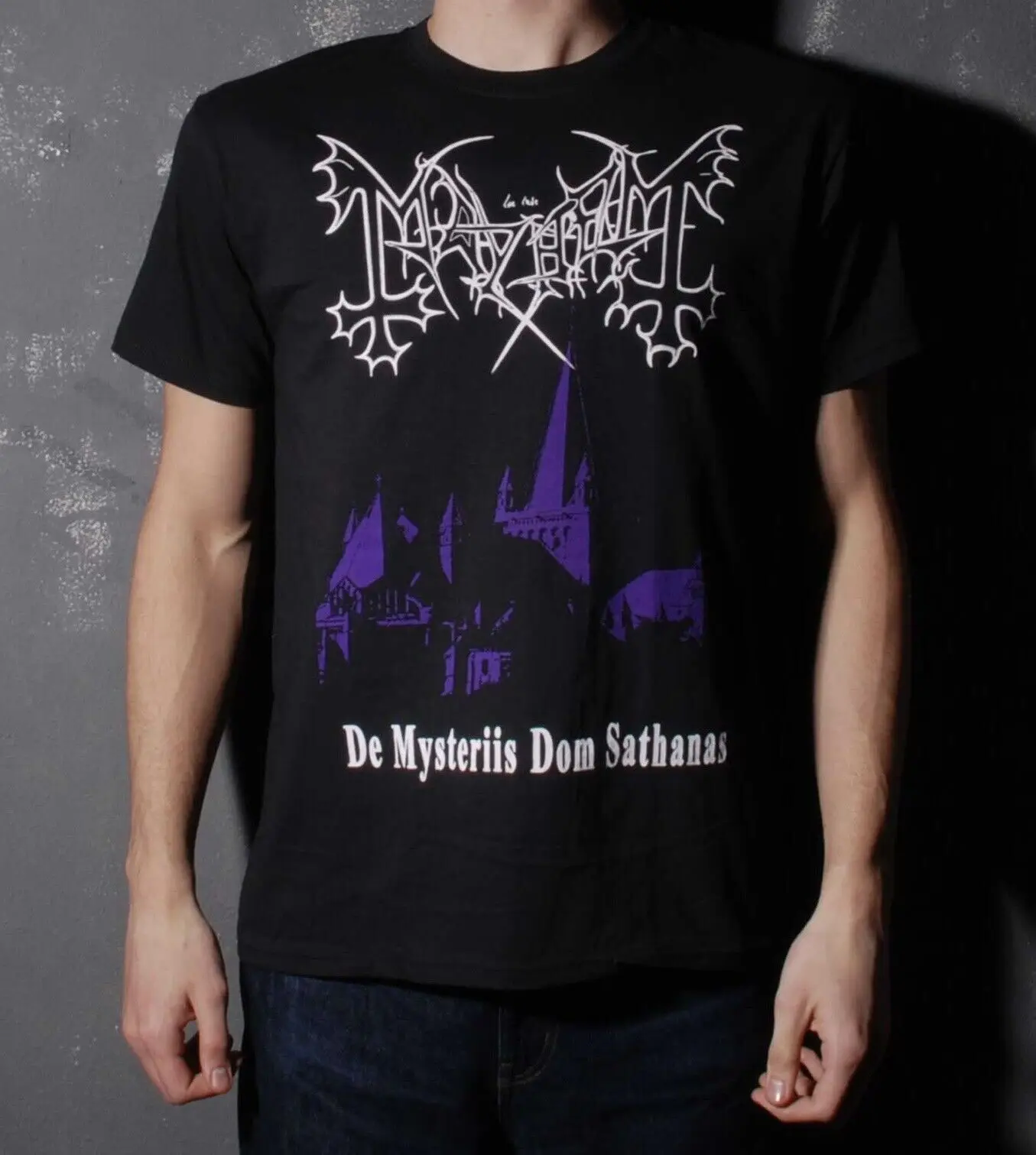 Mayhem - De Mysteriis Dom Sathanas (FOTL) T-Shirt Black