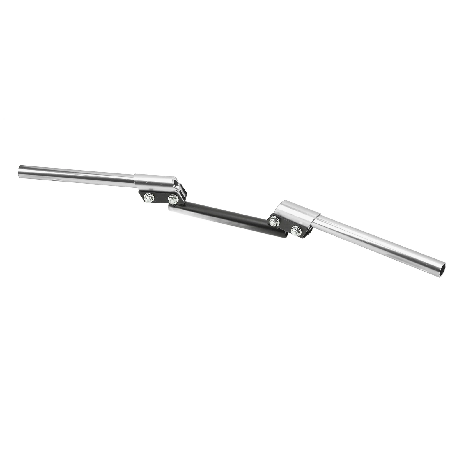 22mm Universal Adjustable Motorcycle Handlebar for Street Car ATV Scooter Off Road Silver - Hollow Split Handle Bar Part