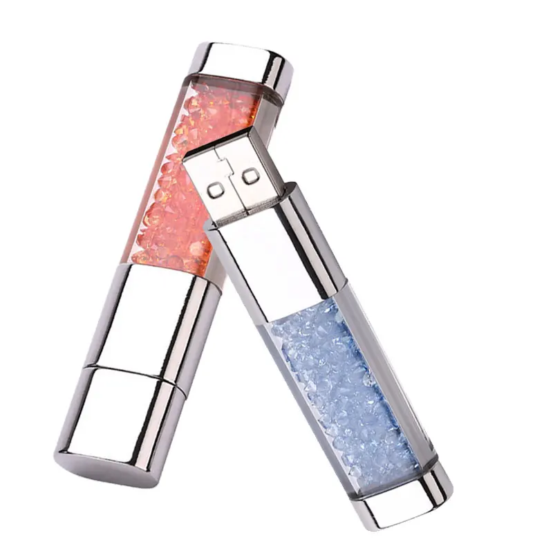 

JASTER Color Crystal USB 2.0 флэш-накопители 64 ГБ 32 ГБ высокоскоростной флэш-накопитель 16 ГБ 8 ГБ флэш-накопитель бизнес-подарок U-диск для компьютера