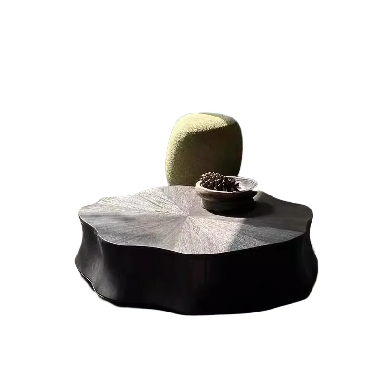 

Modern simple living room flower coffee table, high-end cloud coffee table combination
