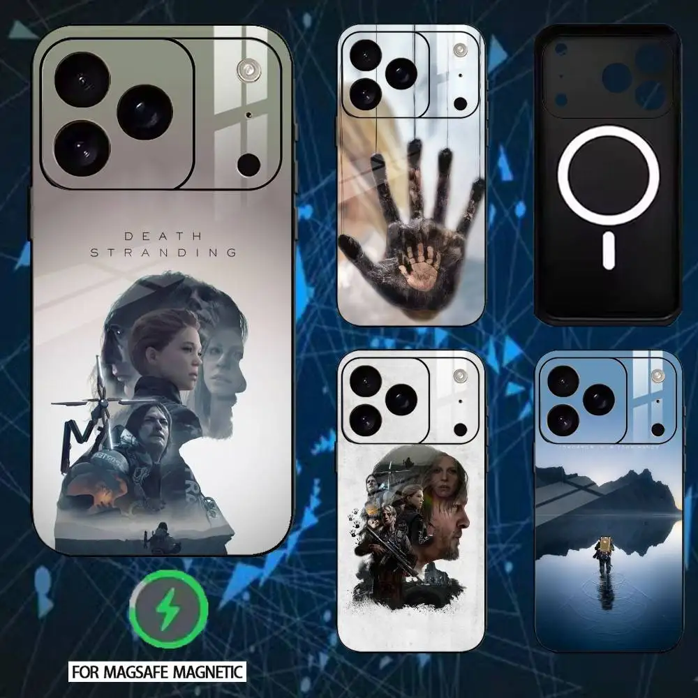 

D-Death-e-Strandings-Game Phone Case For iPhone 17/16/15/14/13/12/Plus/Pro/Max for Magnetic Wireless Charging