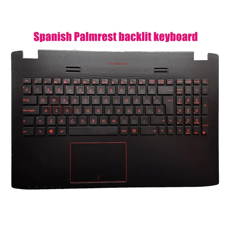 S  Spanish Palmrest keyboard for Asus GL552V/GL552VL/GL552VW/GL552VX/GL552J/GL55-2JX