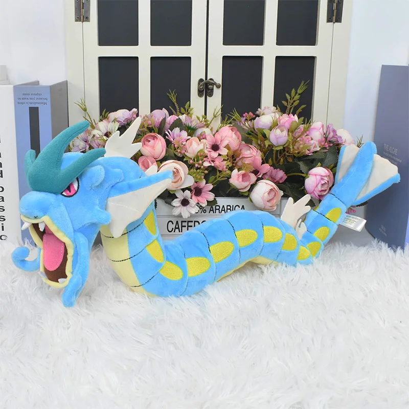 2 Styles Pokemon Plush Toys Gyarados Shiny Gyarados Doll Soft Stuffed Toys for Boy Girl Birthday Gift