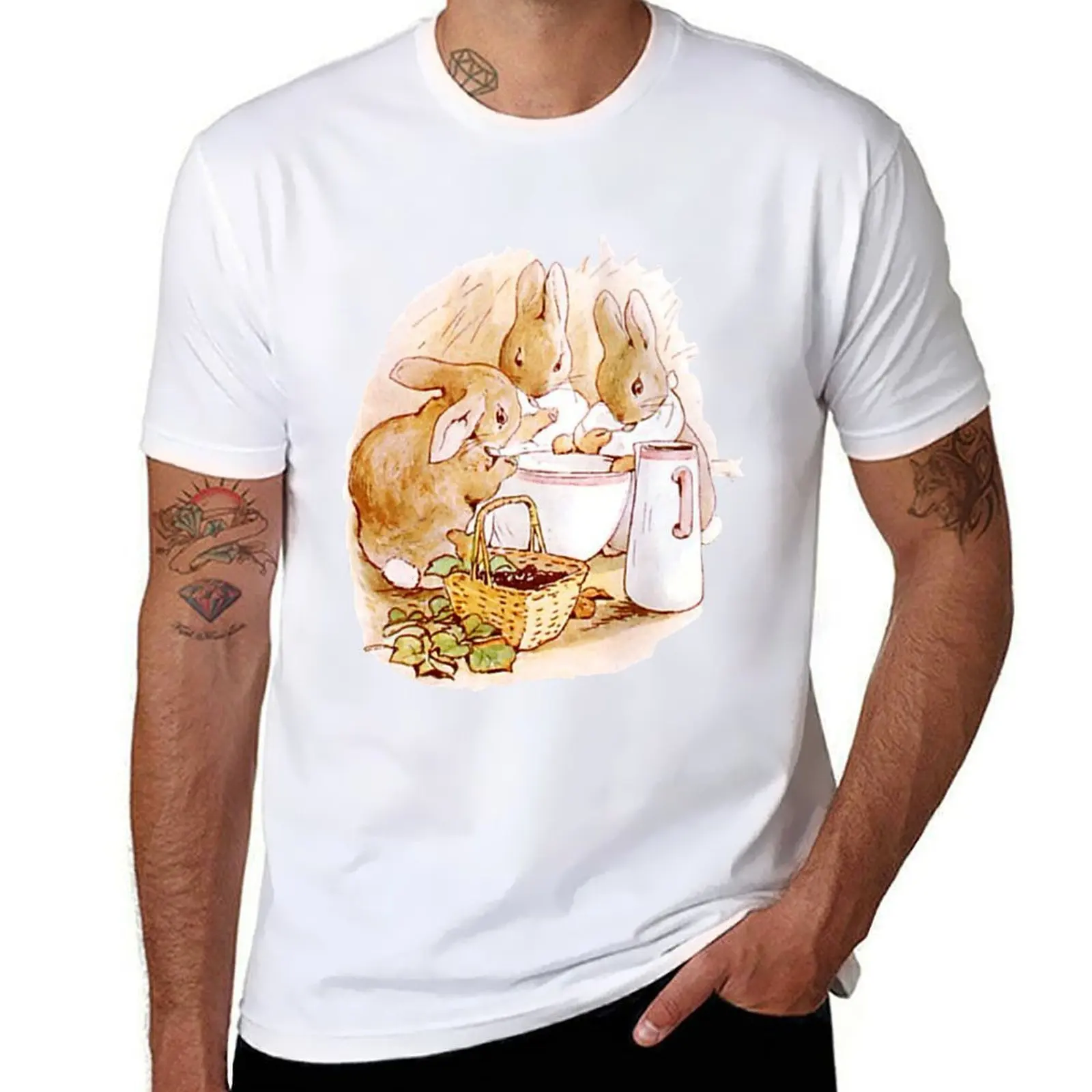 

Flopsy, Mopsy and Cottontail T-Shirt man t shirts for men t shirts for man pack white T-Shirt