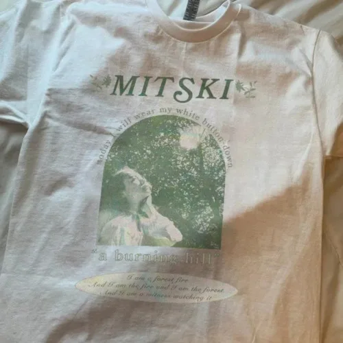 Mitski 2022 T Shirt Blue Diner Merch Lauren Hell Mitsk