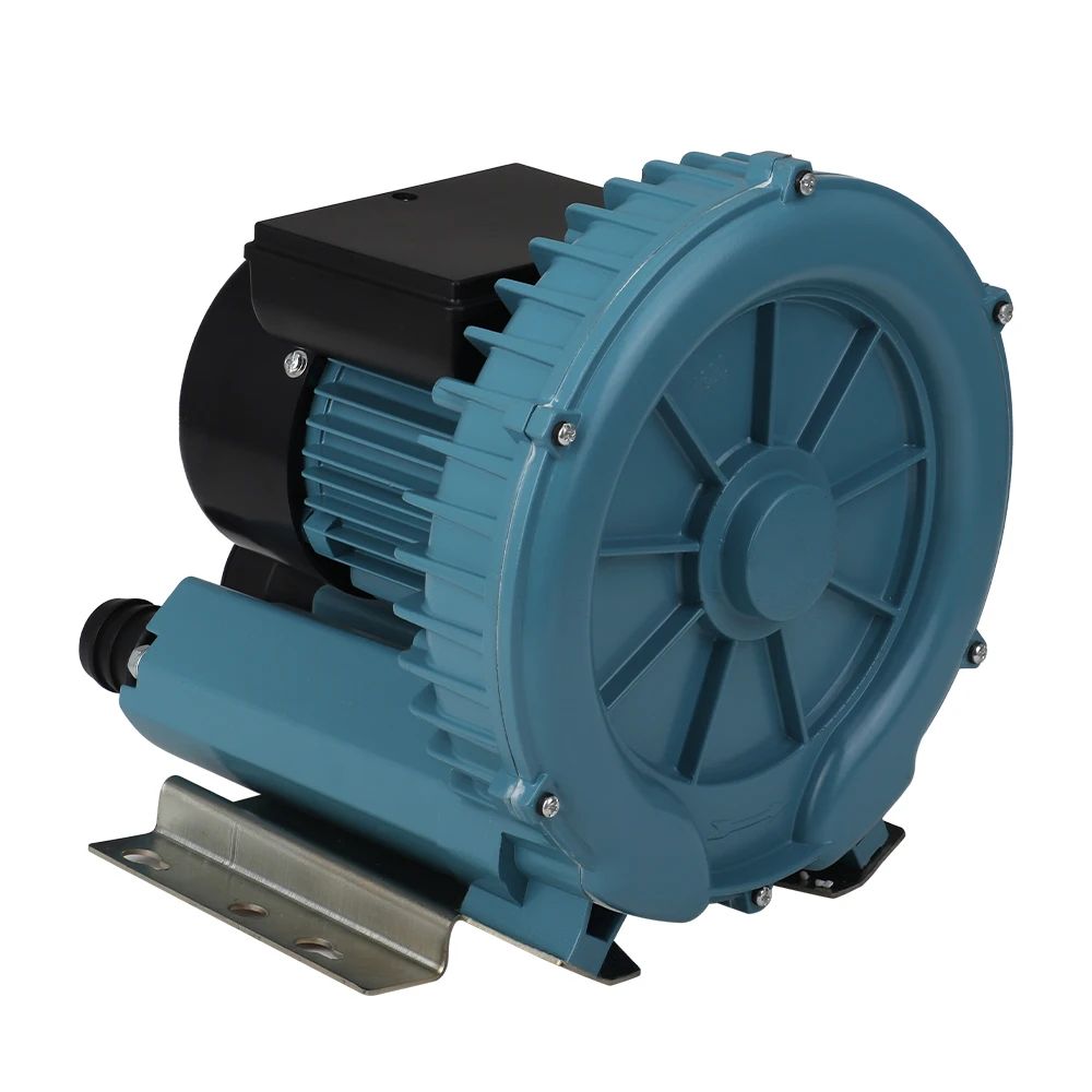 120W High-Power Aquarium Air Pump -Vortex Blower Aerator w/ Adjustable Flow for Seafood Pond Breeding Pump Centrifugal Turbine