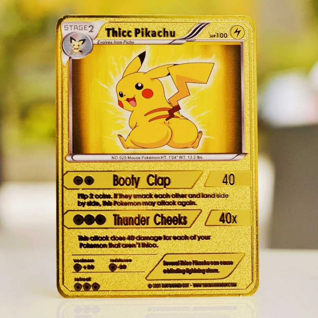 بطاقة بوكيمون معدنية بطاقات بوكيمون ذهبية Tcg Mewtwo Vmax Gengar Eevee Dragonite Vstar أنيمي لوحة ورق التداول ألعاب ألعاب أطفال هدية