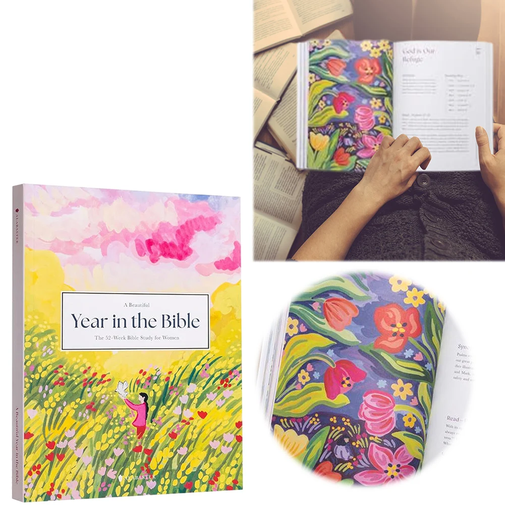 

A Beautiful Year in The Bible The 52-Week Bible Study for Women Bible Study Book Study Bible for Women Perfect Paperback
