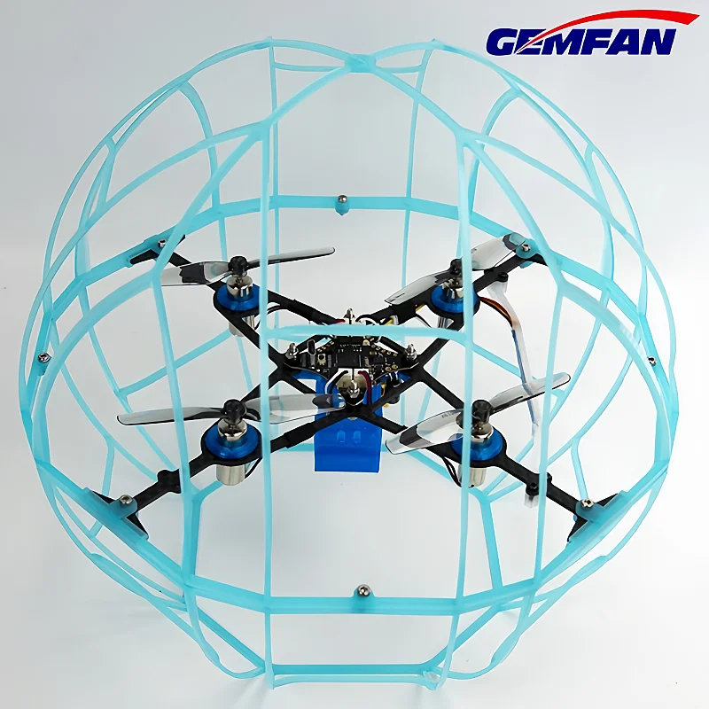4Pairs GEMFAN 2610 Propeller 2.5-Inch Hollow Cup, Two-Blade Propeller, Soccer Drone, 200mm Wheelbase, 1.0/1.2/1.5mm Hole Diamete