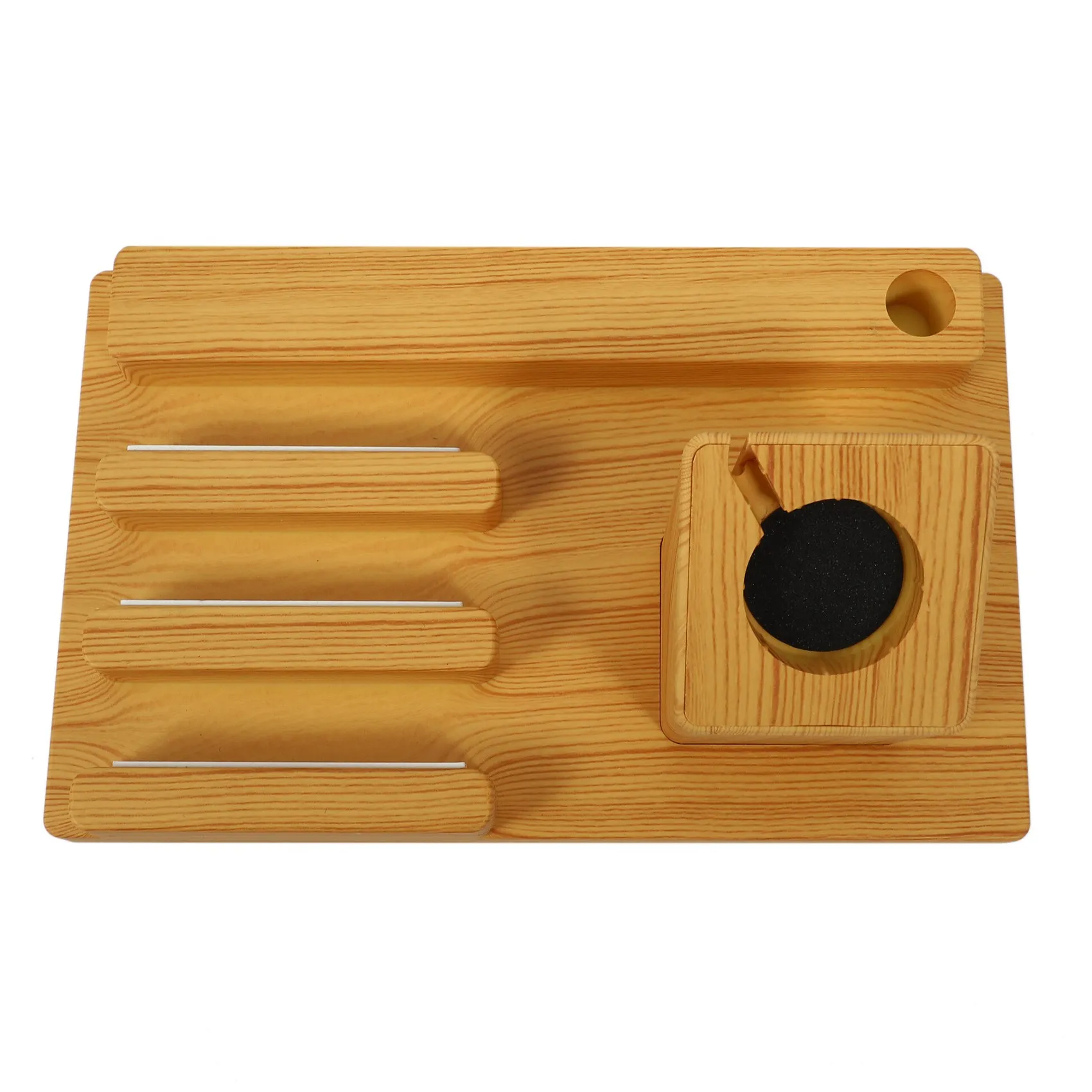 4 Usb Charging Docks Wood Charging Stand Can Be Used for Multiple Devices for Iphone/Samsung Us