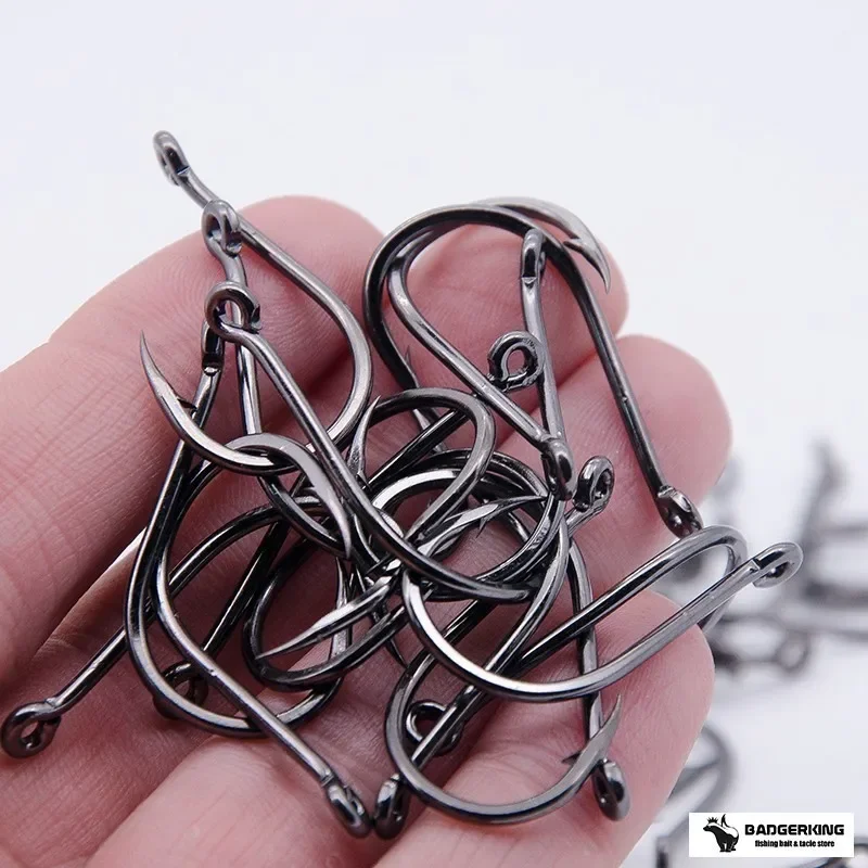 

50pcs/ Lots octopus Fishing hooks set high quality offset circle hook for carp fishing and live bait wholesale fishhooks