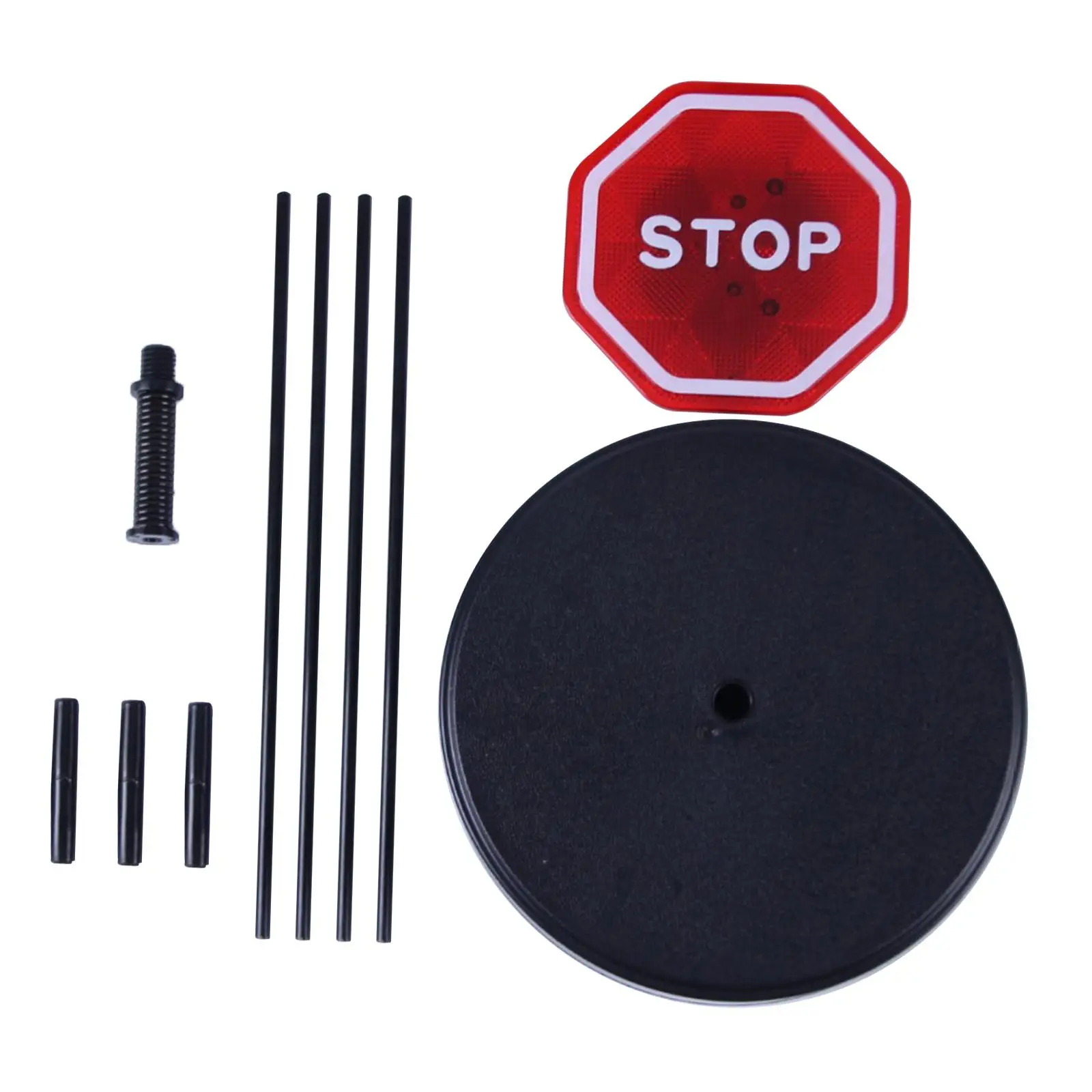 LED Flashing Stop Sign Flashing Signal Warning Car Stop Indicator Sensor