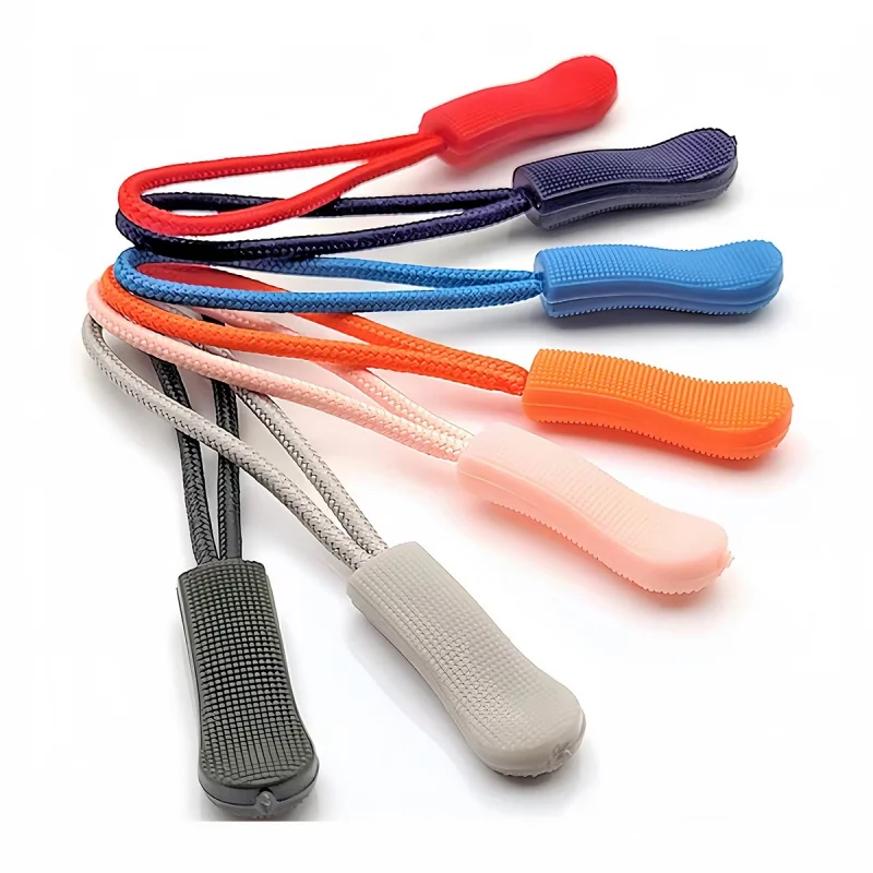 10/20/50pcs Zipper Pull Puller End Fit Rope Tag Replacement Clip Broken Buckle Fixer Zip Cord Tab Travel Bag Suitcase Tent