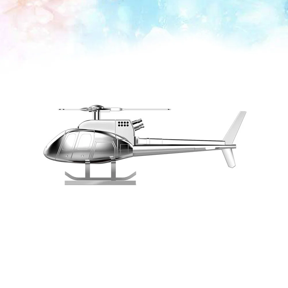 

1Pcs Solar Energy Helicopter Aircraft Car Dashboard Decoration Alloy Rotating Aromatherapy Ornament Office Home Fragrance