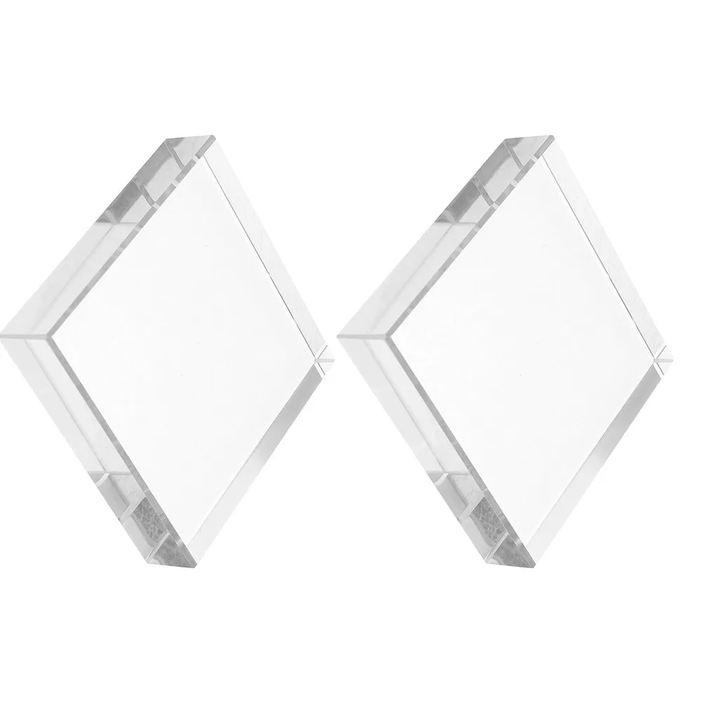 2pcs-clear-glass-square-paperweight-elegant-desktop-decor-office-home-craft-sewing-weight-writing-table-ornament-heavy