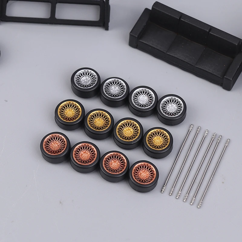 X-Scale 1/64 Dynamisches Radlager, modifiziert für Automodell, Legierung, Spielzeugauto-Modell, Szenenzubehör, Rennfahrzeug-Spielzeugteile