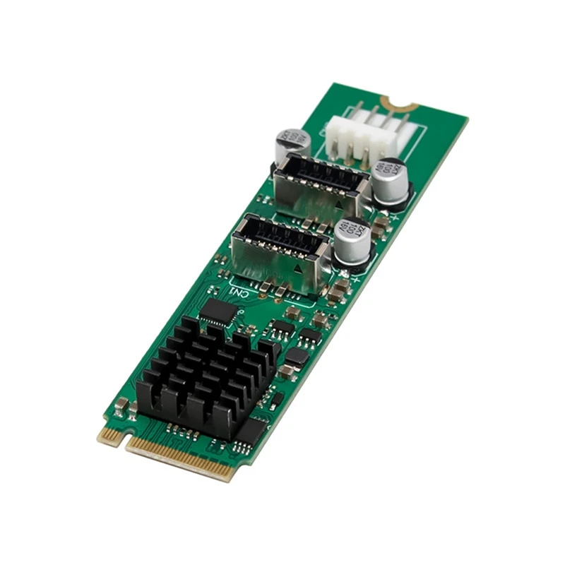 

M.2 M ASM3142 2-Port 10Gbps TYPE-E USB3.1 Industrial Control Expansion Card, M.2 ASM3142 USB3.1 TYPE-E Expansion Card-A31R