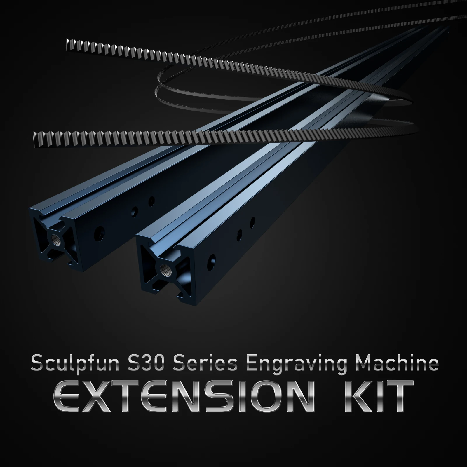 Sculpfun S30 Engraving Area Expansion Kit For S30/Pro/Pro Max Engraving Machine Y-axis Extension Kit 940x410mm Engraving Area