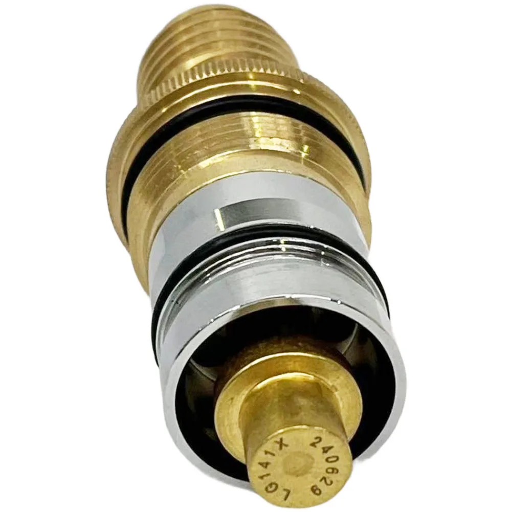 

1 2 In Valve Insert Thermostat Cartridge Direct Replacement Brass Construction Precision Temperature Control Easy Installation
