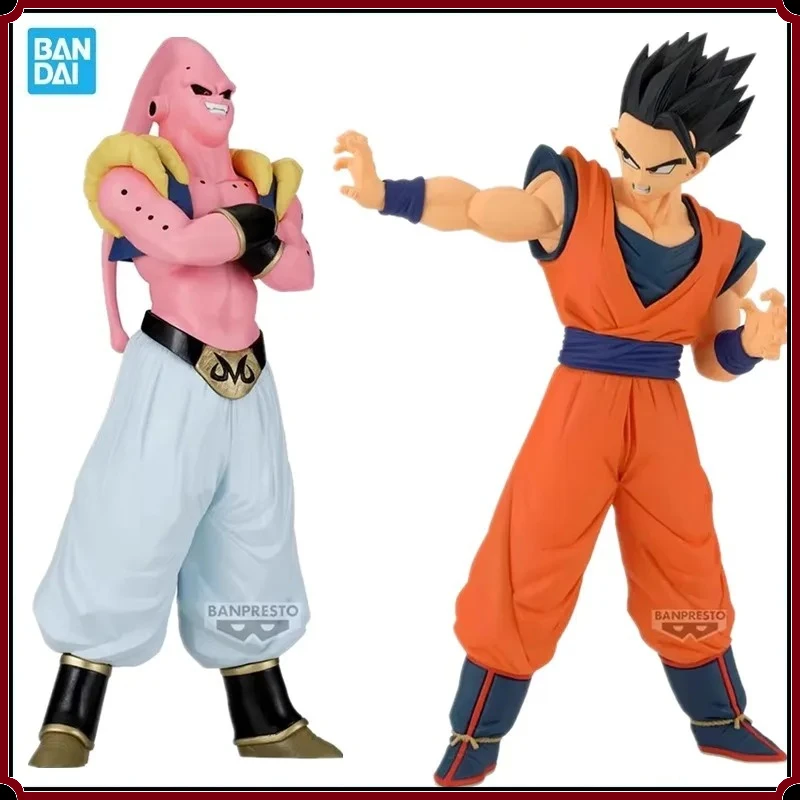 

Bandai Banpresto Dragon Ball Z Action Figure Majin Buu Gohan Collectible Model Anime PVC Toy Gift Original Match Makers