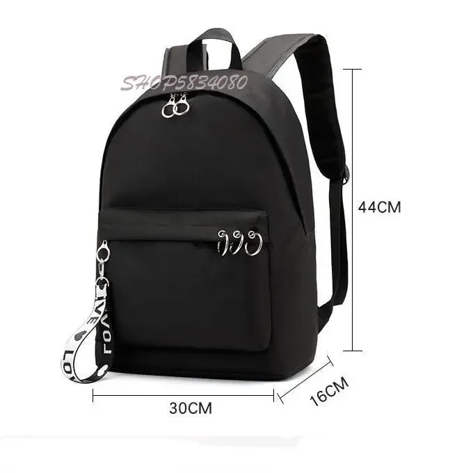 Ribbon Backpack Customize Your Logo Image School Bags DIY Bags Teens Back To School Shoulder Bag Girls Boys Backpacks Women Bags