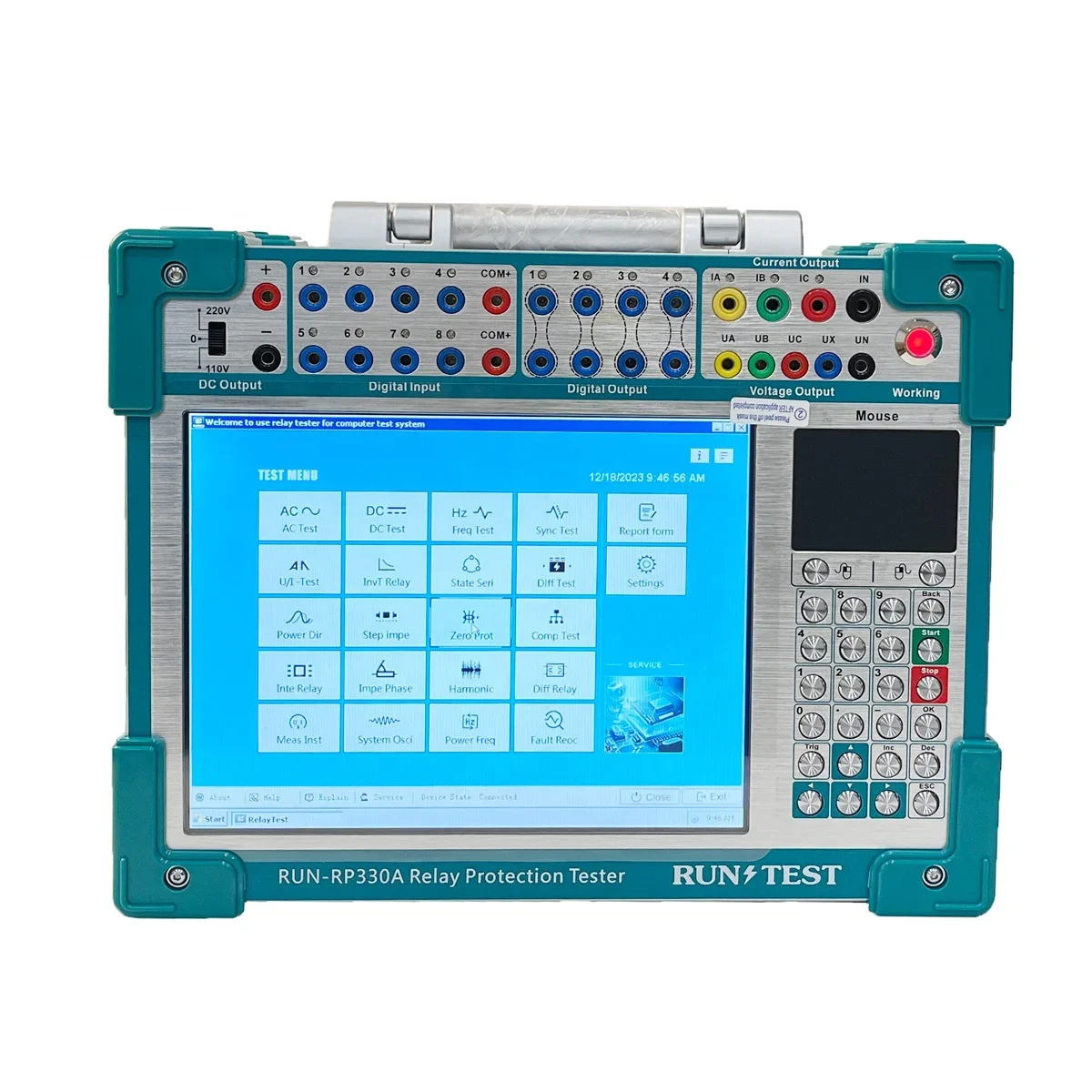 Secondary Current Test Set 3 Phase Protection Relay Tester Device Price